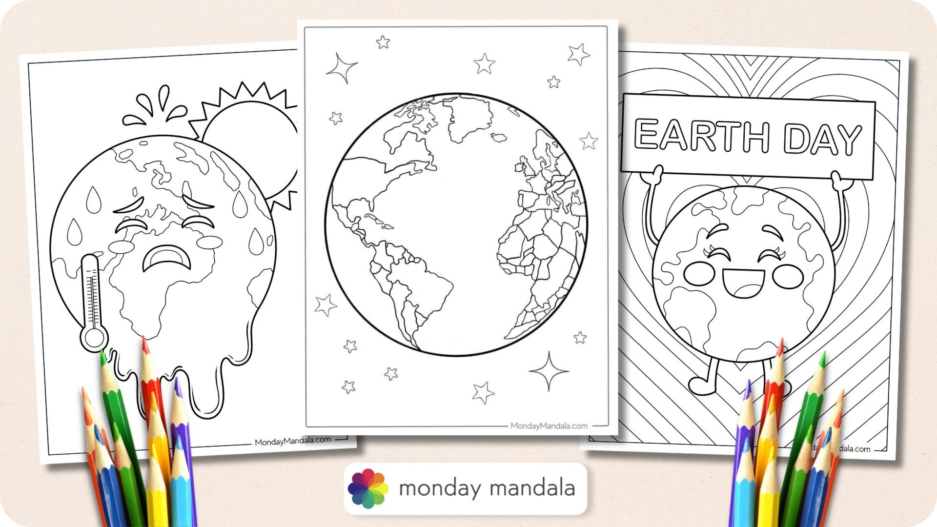 earth day coloring pages
