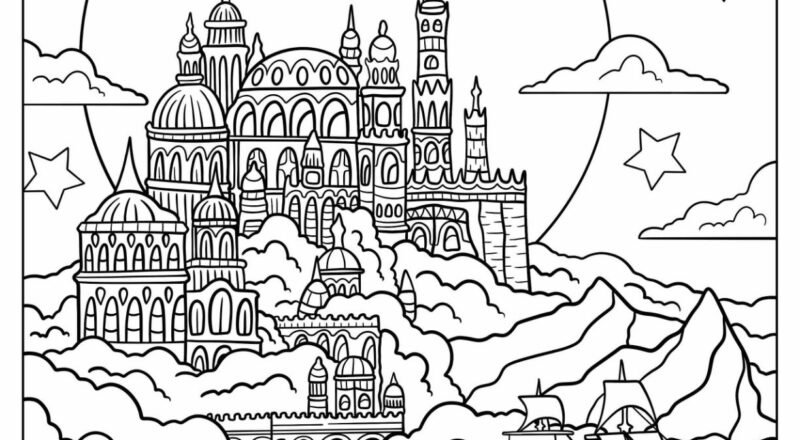 20 Fantasy Coloring Pages Free PDF Printables