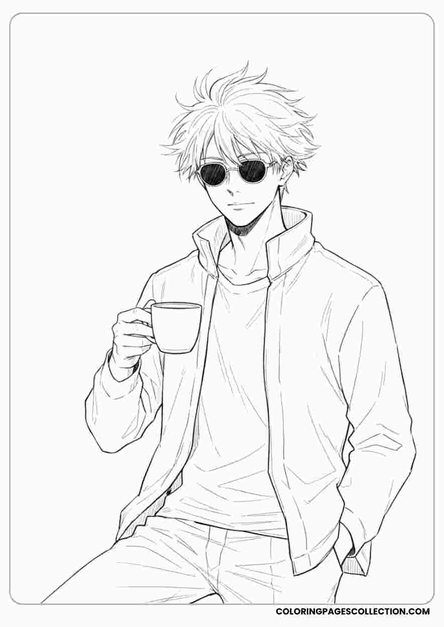 20 Gojo Coloring Pages Sheets You ll Love Printing And Coloring Today 20 Gojo Coloring Pages Sheets You ll Love Printing And Coloring Today