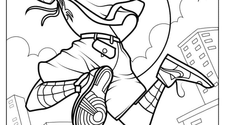 20 Miles Morales Coloring Pages Free PDF Printables