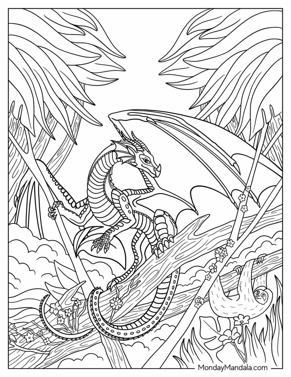 20 Wings Of Fire Coloring Pages Free PDF Printables 20 Wings Of Fire Coloring Pages Free PDF Printables