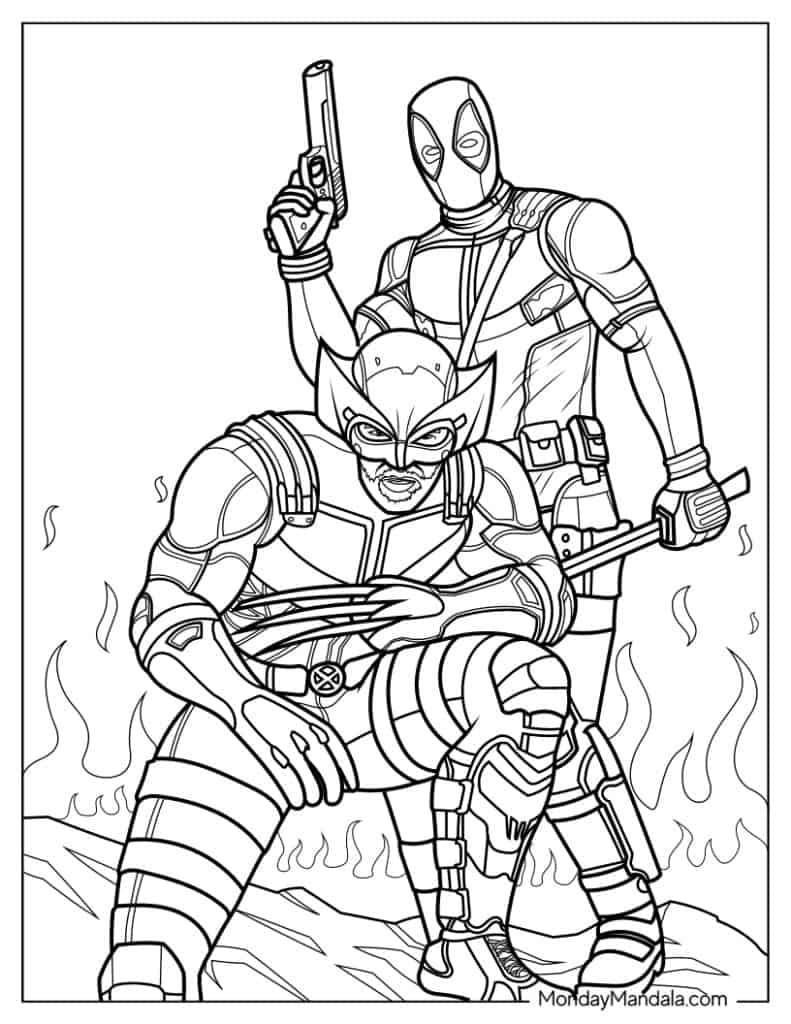 20 Wolverine Coloring Pages Free PDF Printables 20 Wolverine Coloring Pages Free PDF Printables