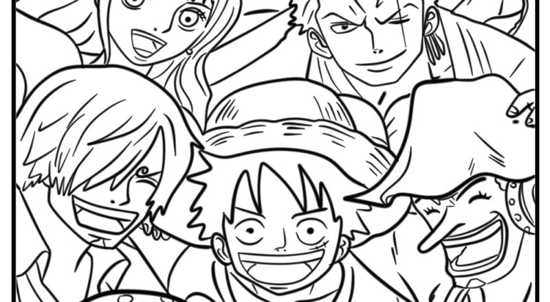 21 New One Piece Coloring Pages 100 Free To Print