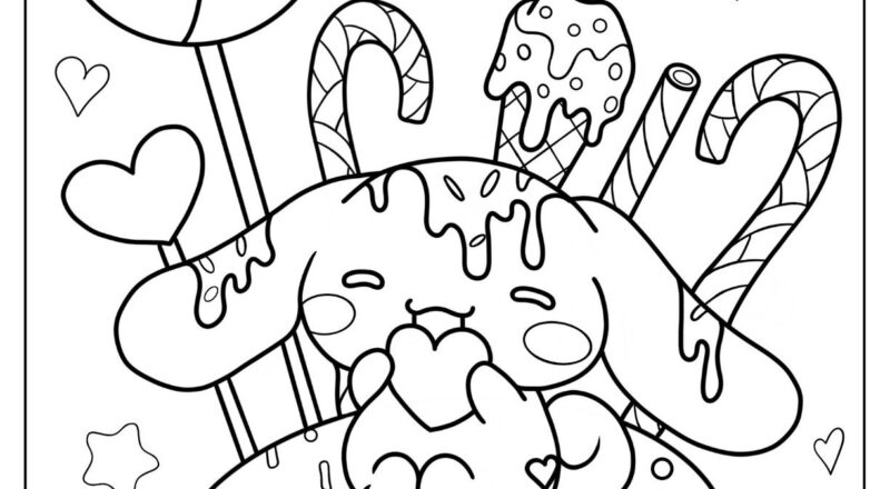 22 Cinnamoroll Coloring Pages Free PDF Printables