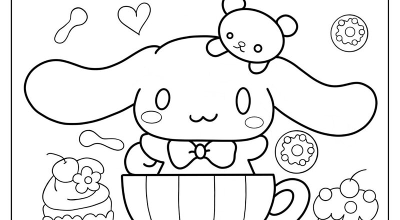 22 Cinnamoroll Coloring Pages Free PDF Printables