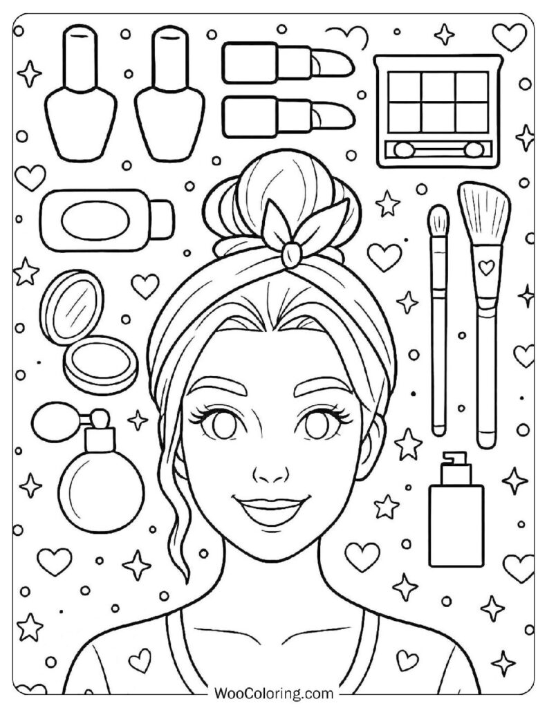 22 Makeup Coloring Pages Free PDF To Print Woo Coloring 22 Makeup Coloring Pages Free PDF To Print Woo Coloring