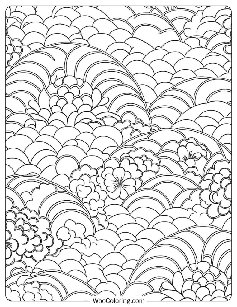 pattern coloring pages
