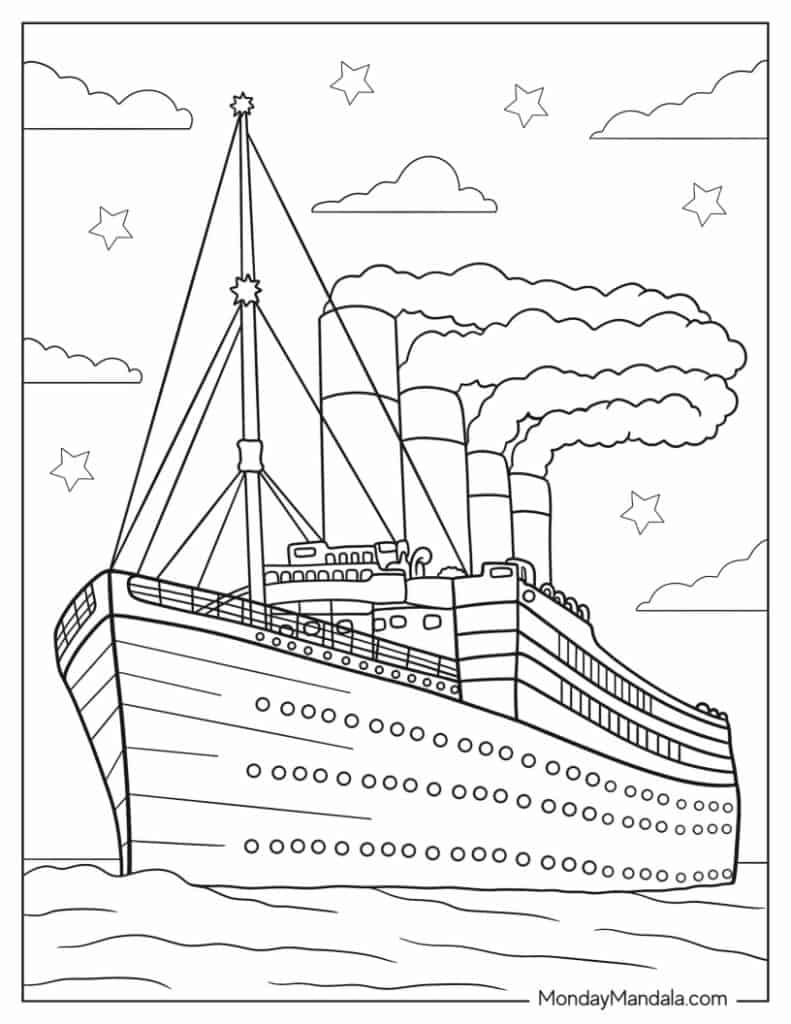 22 Titanic Coloring Pages Free PDF Printables 22 Titanic Coloring Pages Free PDF Printables