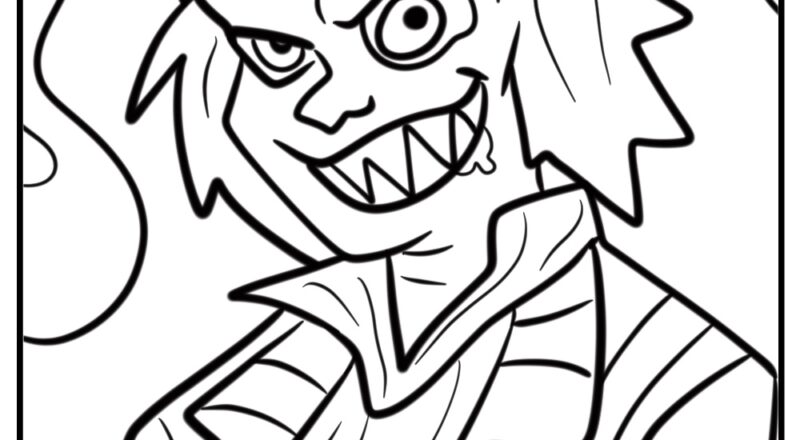 25 Beetlejuice Coloring Pages 100 Free To Print