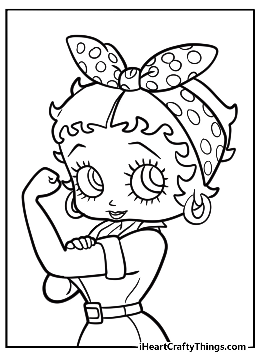 25 Betty Boop Coloring Pages 100 Free To Print 25 Betty Boop Coloring Pages 100 Free To Print