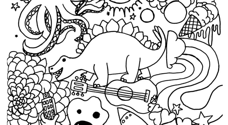 25 Creative Picture Of Difficult Coloring Pages Davemelillo