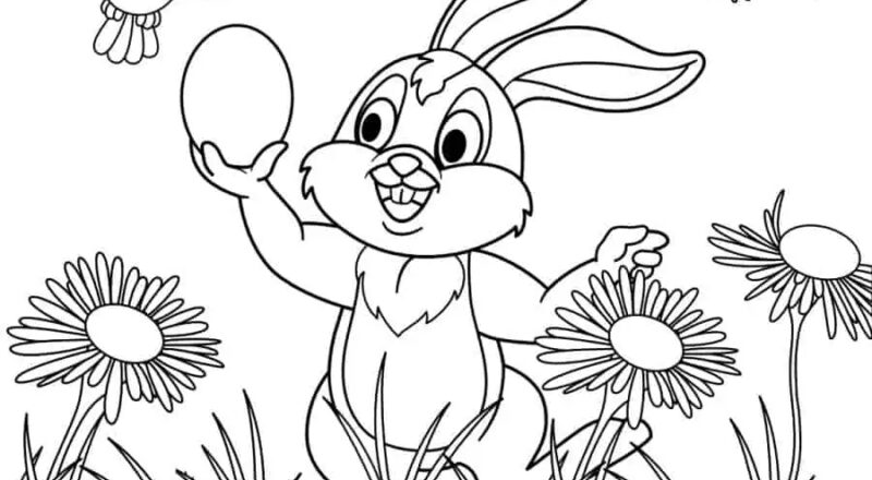 25 Free Easter Coloring Pages For Kids Artsy Pretty Plants