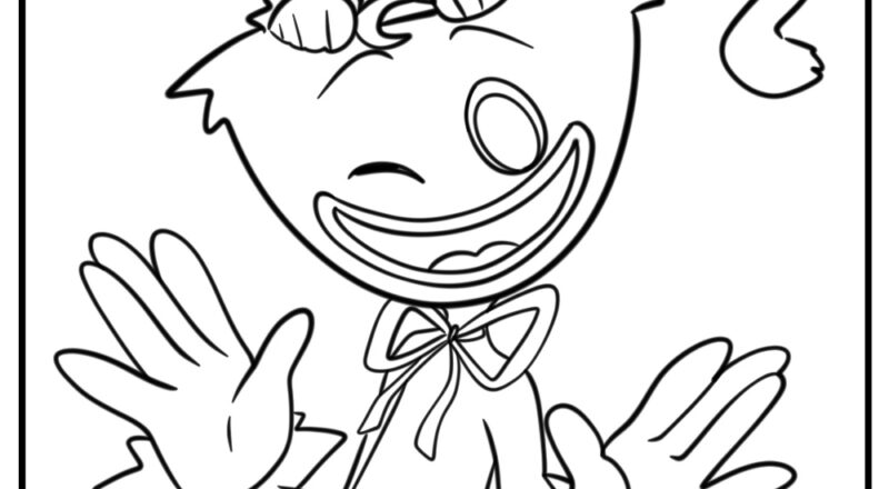 25 Huggy Wuggy Coloring Pages For Kids 100 Free To Print