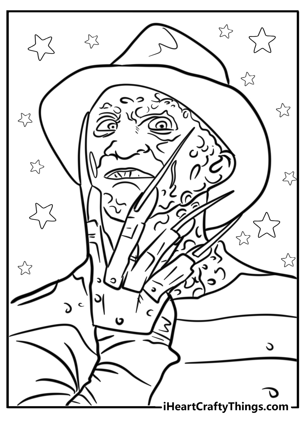 scary coloring pages