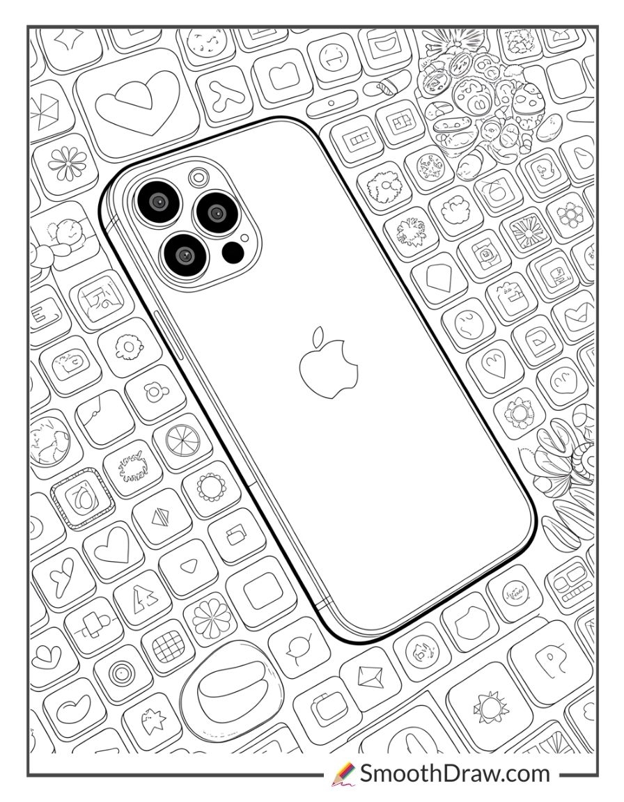 25 Phone Coloring Pages For Free Smooth Draw 25 Phone Coloring Pages For Free Smooth Draw