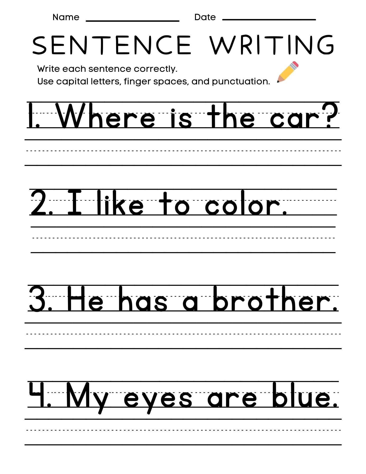 25 Printable Sentence Writing Worksheets Write The Sentence Worksheets Practice Writing Activity 1st 3rd Grade ELA Worksheets Etsy 25 Printable Sentence Writing Worksheets Write The Sentence Worksheets Practice Writing Activity 1st 3rd Grade ELA Worksheets Etsy