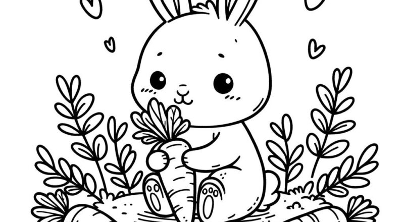 25 Rabbit Coloring Pack Cute Rabbit Coloring Pages Easter Coloring Bundle Easter Bunny Coloring Easter Coloring Etsy