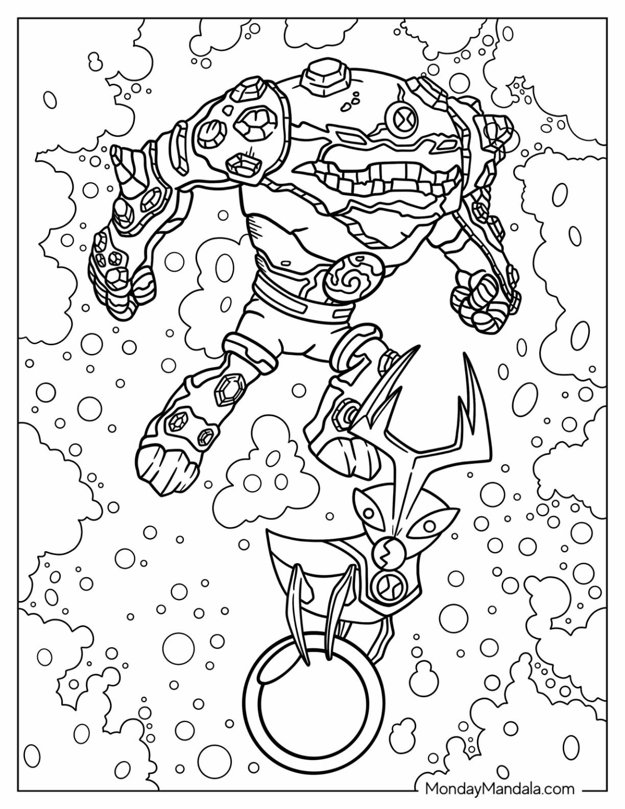 26 Ben 10 Coloring Pages Free PDF Printables 