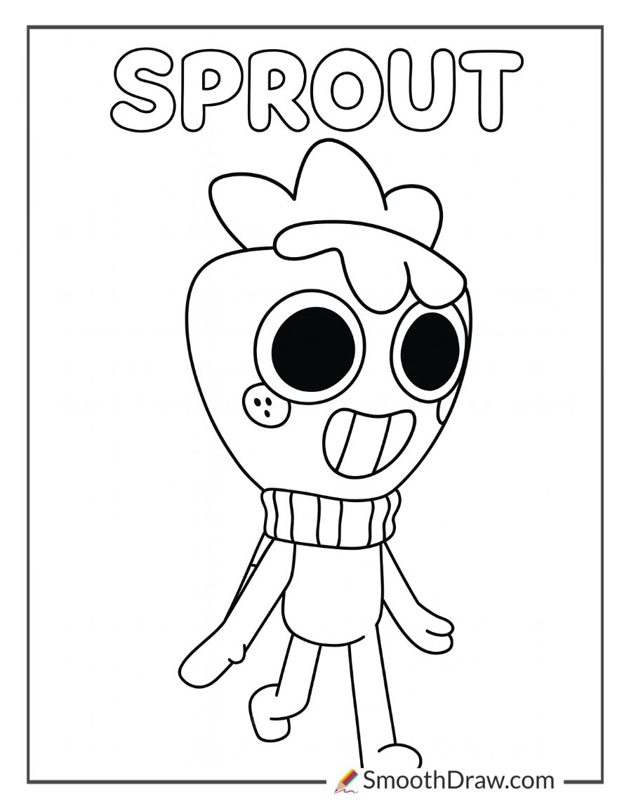 26 Dandy s World Coloring Pages Smooth Draw 26 Dandy s World Coloring Pages Smooth Draw