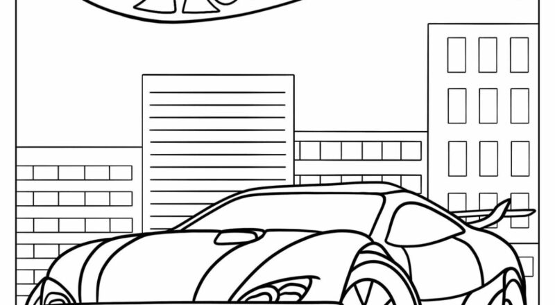 26 Hot Wheels Coloring Pages Free PDF Printables
