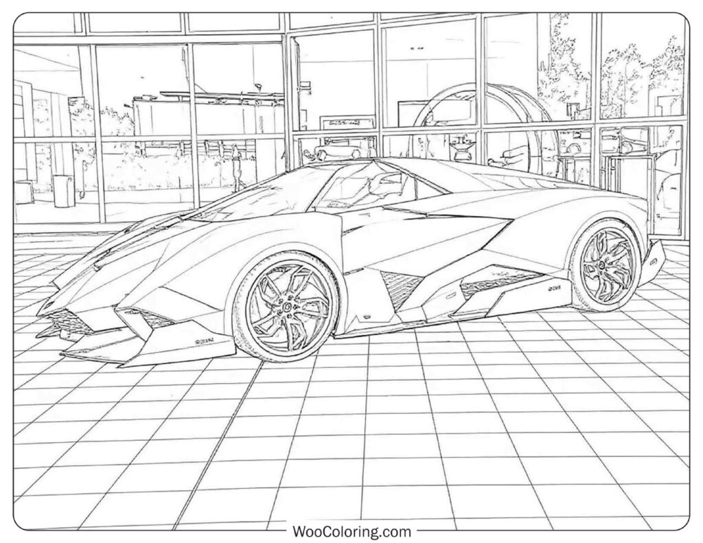 lamborghini coloring page lamborghini coloring page