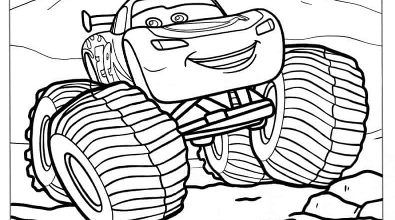 26 Lighting McQueen Coloring Pages Free PDF Printables