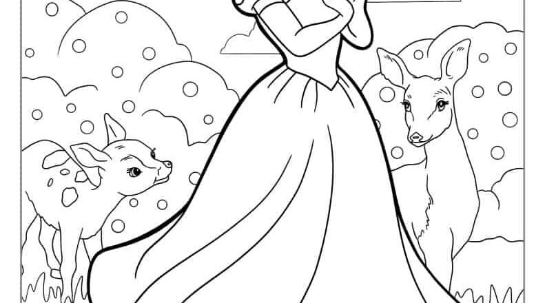 26 Snow White Coloring Pages Free PDF Printables