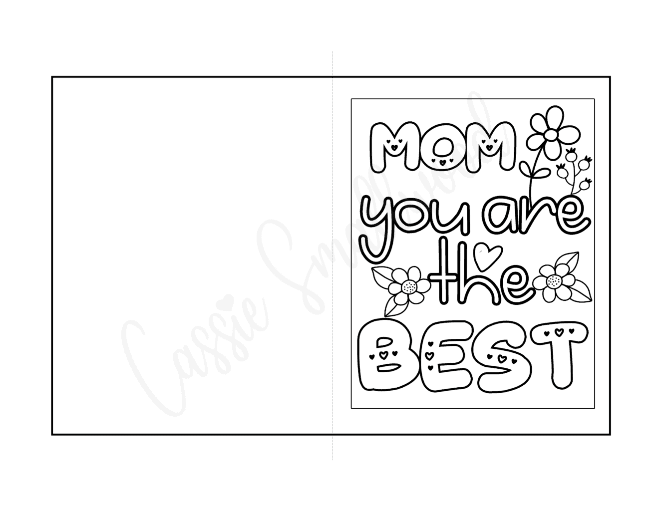 printable mothers day card printable mothers day card