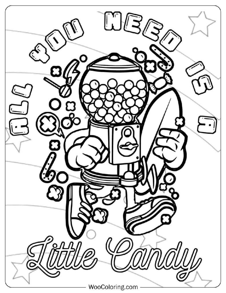 28 Candy Coloring Pages Free PDF To Print Woo Coloring 28 Candy Coloring Pages Free PDF To Print Woo Coloring
