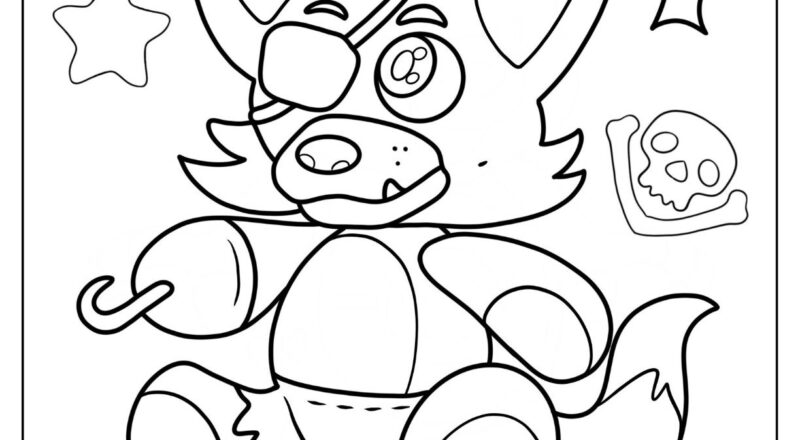 28 Five Nights At Freddie s Coloring Pages Free PDF Printables