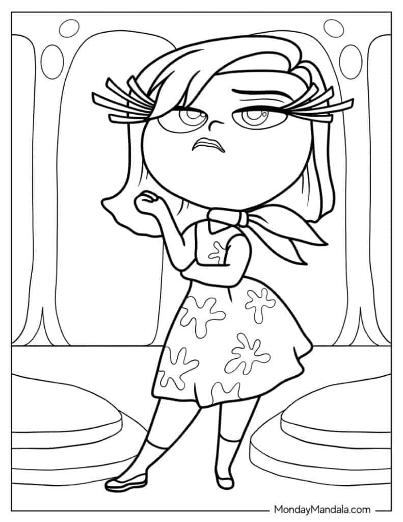 inside out coloring pages