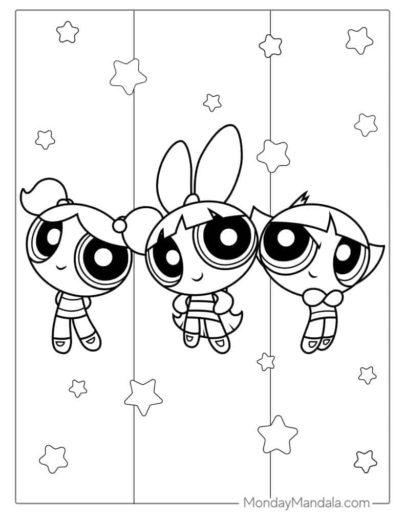 28 Powerpuff Girls Coloring Pages Free PDF Printables 28 Powerpuff Girls Coloring Pages Free PDF Printables