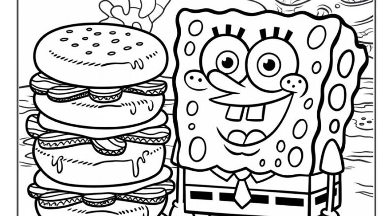 28 SpongeBob Coloring Pages Free Printables Smooth Draw