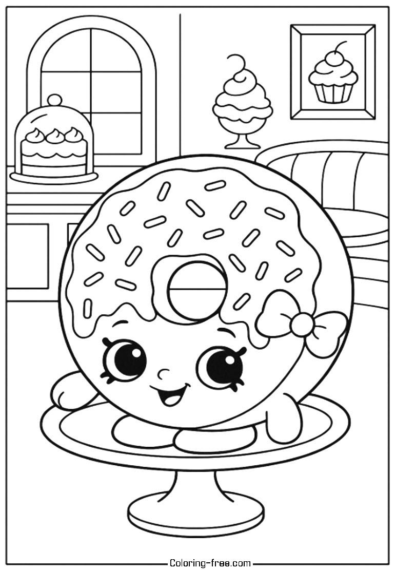 shopkin coloring pages shopkin coloring pages