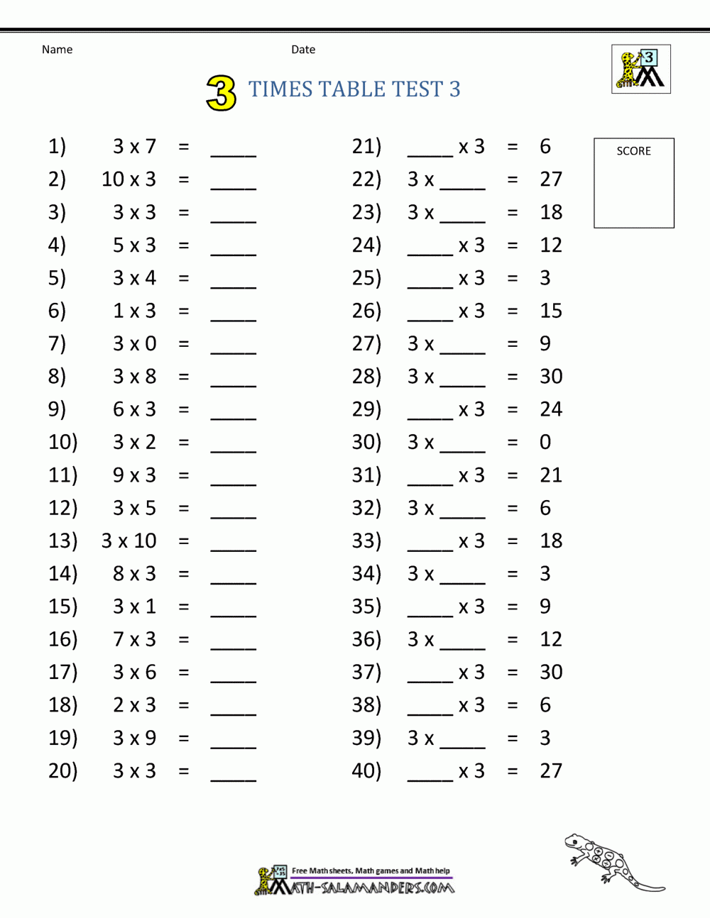 multiplication by 3 worksheets multiplication by 3 worksheets