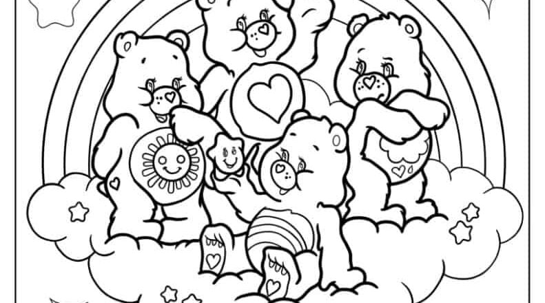 30 Care Bears Coloring Pages Free PDF Printables