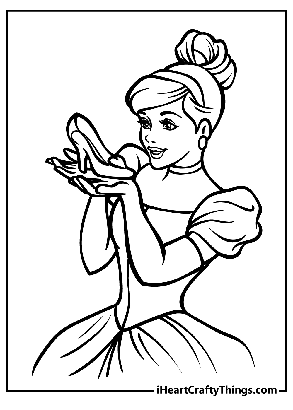 30 Cinderella Coloring Pages 100 Free Printables 