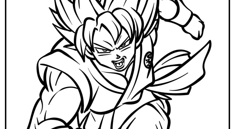 30 Goku Coloring Pages Easy Free PDF Printables For Kids