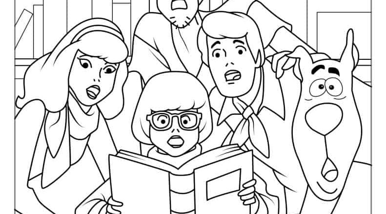 30 Scooby Doo Coloring Pages Free PDF Printables