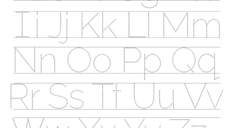 300 Free Letter Tracing Worksheets By Gold Star Fun Vibrant Designs