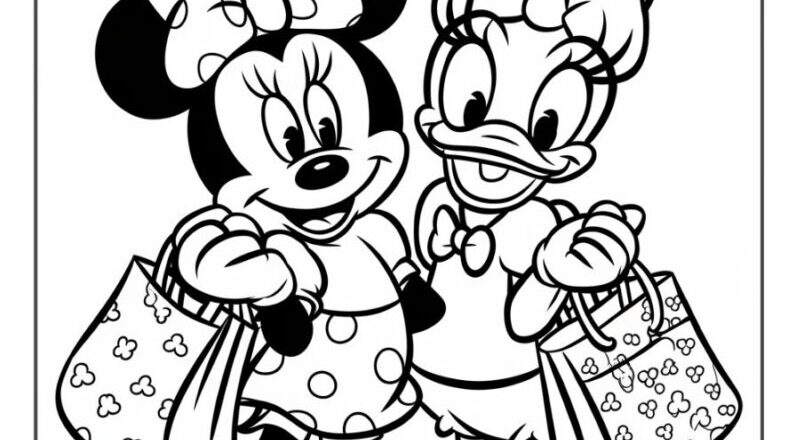 32 Minnie Mouse Coloring Pages Free Printables