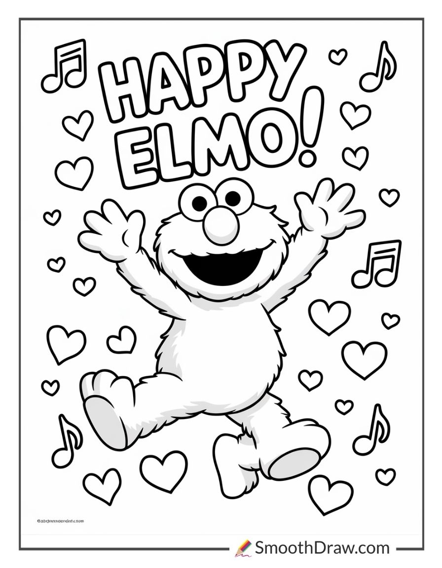 32 Sesame Street Coloring Pages Smooth Draw