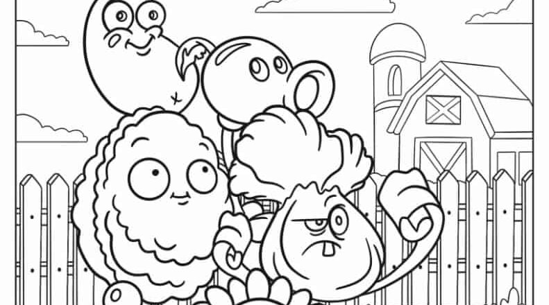 34 Plant Vs Zombies Coloring Pages Free PDF Printables