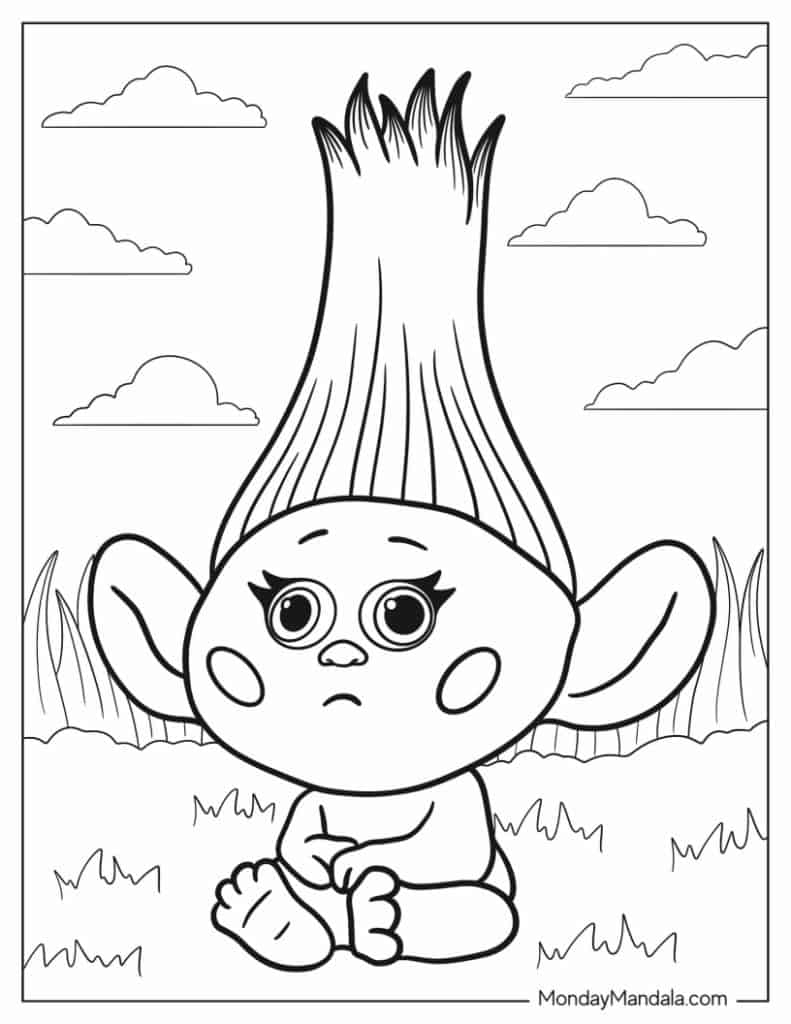 34 Trolls Coloring Pages Free PDF Printables 34 Trolls Coloring Pages Free PDF Printables