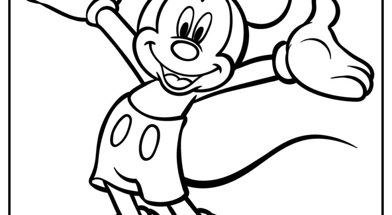 35 Mickey Mouse Coloring Pages 100 Free Printables