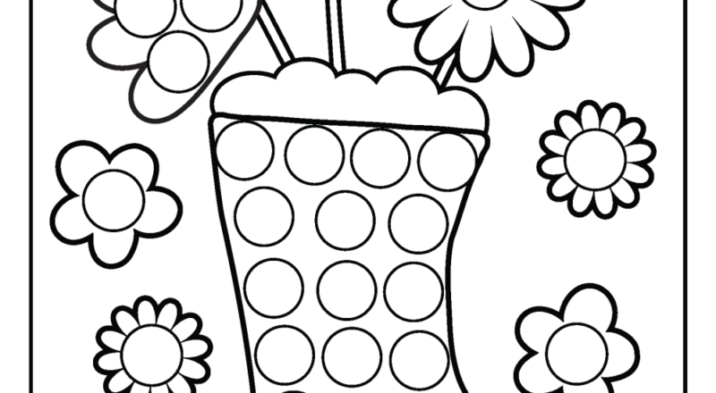35 Spring Dot Marker Pages Free PDF Printables Daydream Into Reality