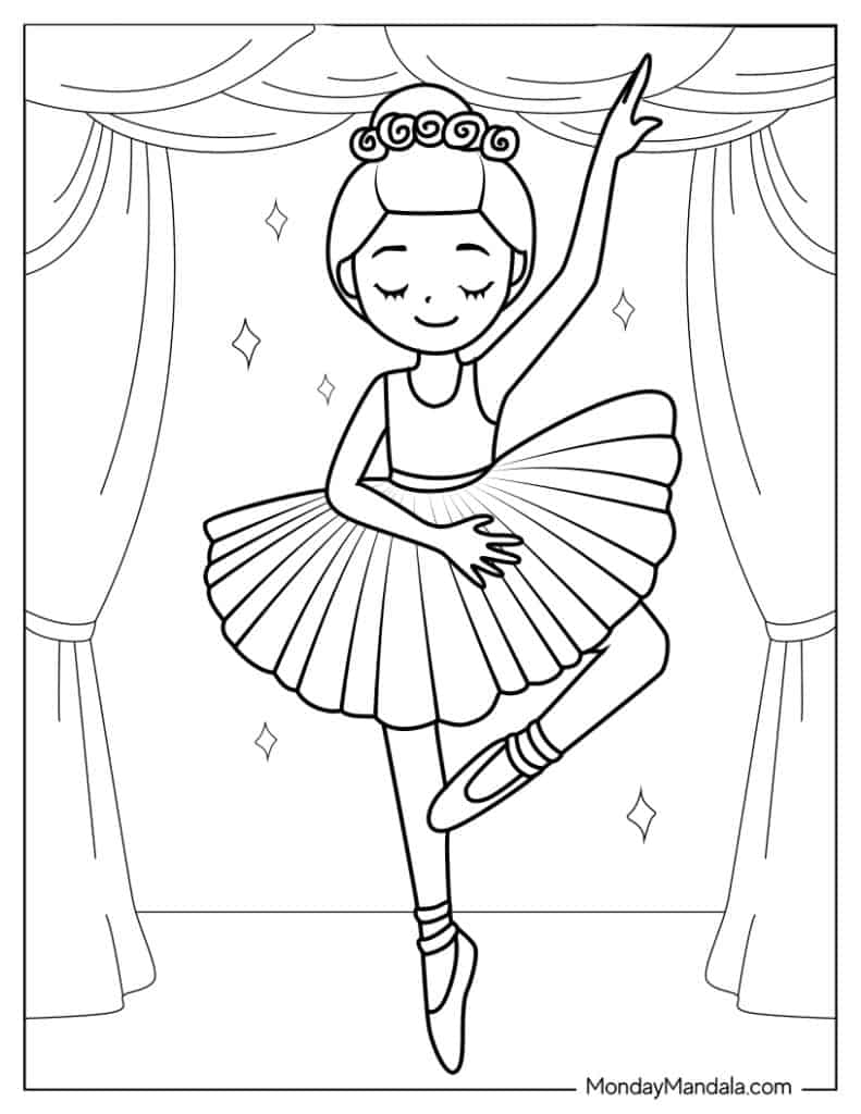 37 Ballerina Coloring Pages Free PDF Printables 37 Ballerina Coloring Pages Free PDF Printables