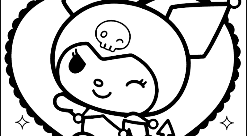 38 Kuromi Coloring Pages Free PDF Printables