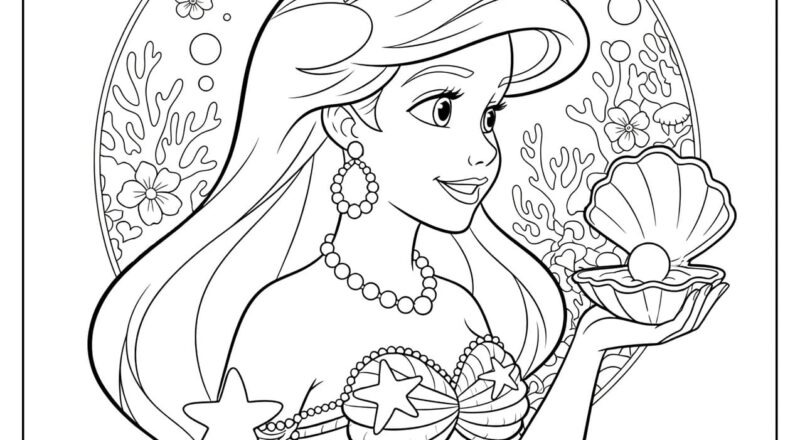 39 Ariel Coloring Pages Free Printables For All Ages