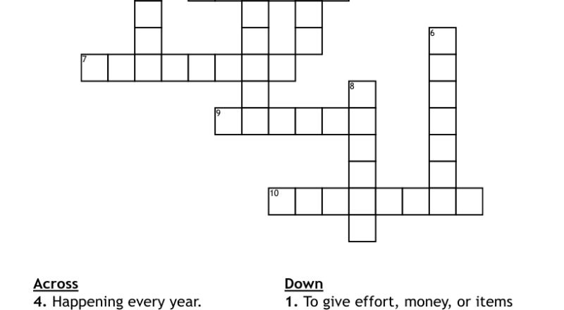 4 5 Fun Crossword Puzzle WordMint